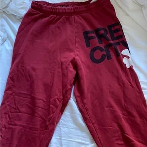 Free city sweat pants